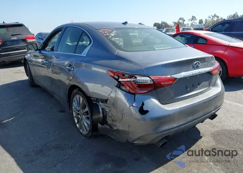 2019 Infiniti Q50 3.0T Luxe from USA, damaged, VIN JN1EV7APXKM511385